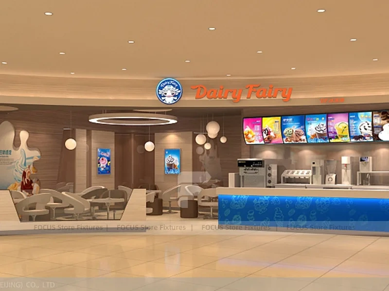 Blue Mall Beverage Ordering Kiosk