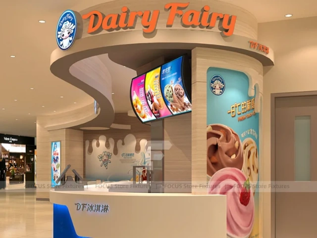 Blue Mall Beverage Ordering Kiosk
