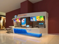 Blue Mall Beverage Ordering Kiosk