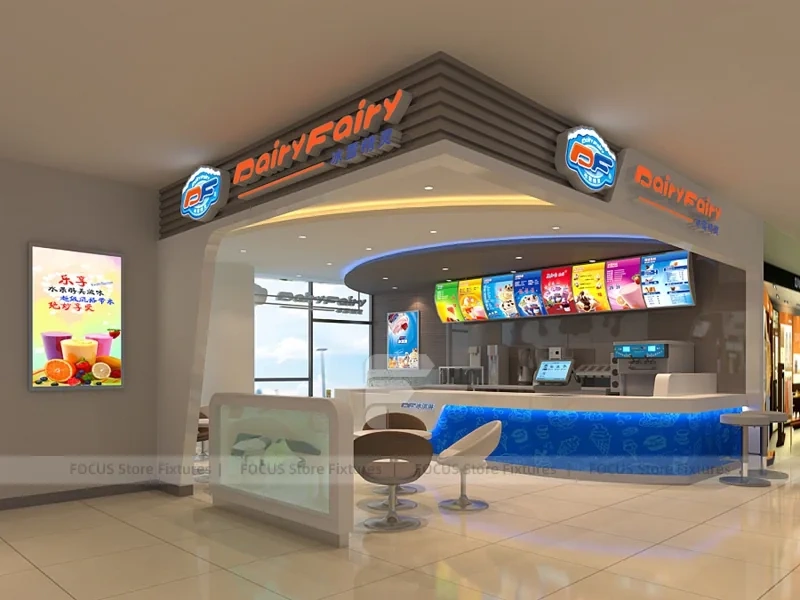 Blue Mall Beverage Ordering Kiosk