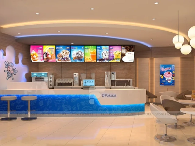 Blue Mall Beverage Ordering Kiosk