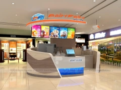 Blue Mall Beverage Ordering Kiosk