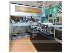 Gelato Juice Beverage Counter