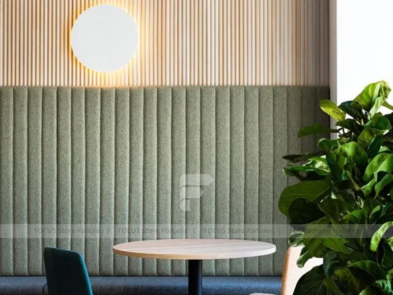 Green Ceiling Beverage Coffee Counter
