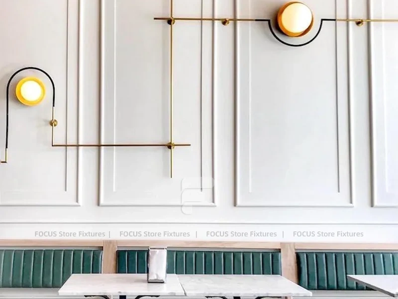 Green Ceiling Beverage Coffee Counter