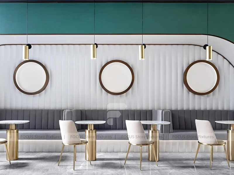Green Ceiling Beverage Coffee Counter