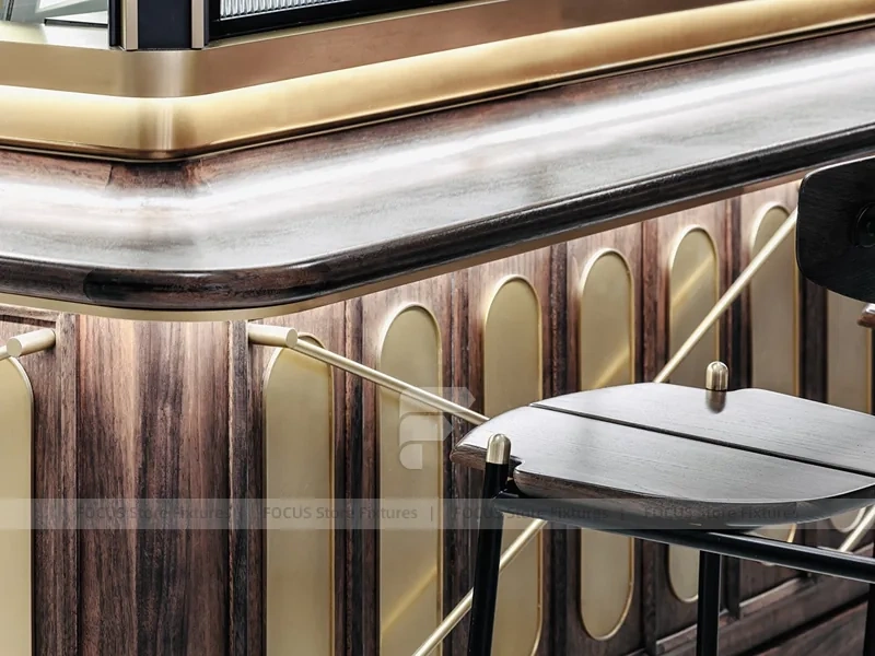 Luxury Tea Beverage Lounge Interior