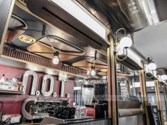 Luxury Tea Beverage Lounge Interior