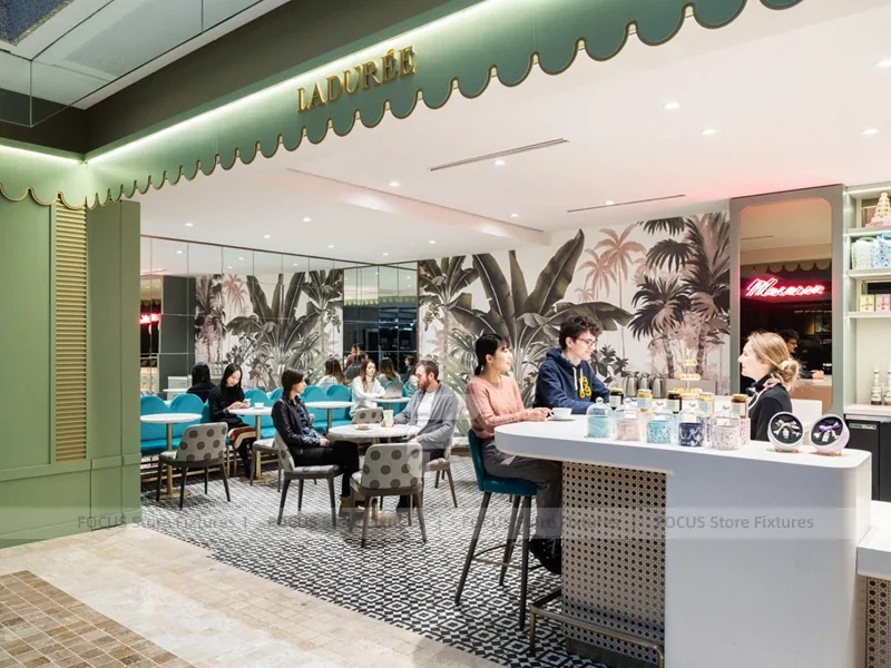 Mint Dessert Beverage Corner Kiosk