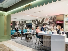 Mint Dessert Beverage Corner Kiosk