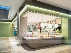 Mint Dessert Beverage Corner Kiosk