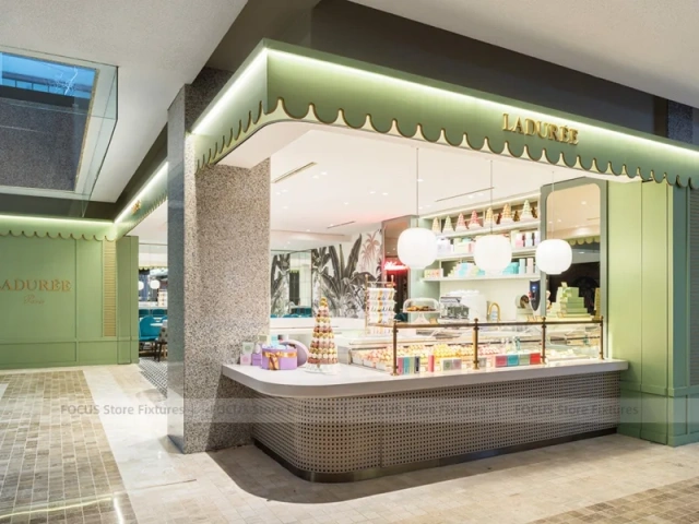 Mint Dessert Beverage Corner Kiosk