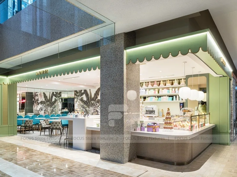 Mint Dessert Beverage Corner Kiosk