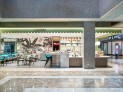 Mint Dessert Beverage Corner Kiosk