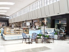 Open Mall Coffee Dessert Kiosk
