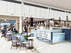 Open Mall Coffee Dessert Kiosk