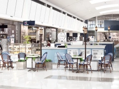 Open Mall Coffee Dessert Kiosk