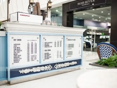Open Mall Coffee Dessert Kiosk