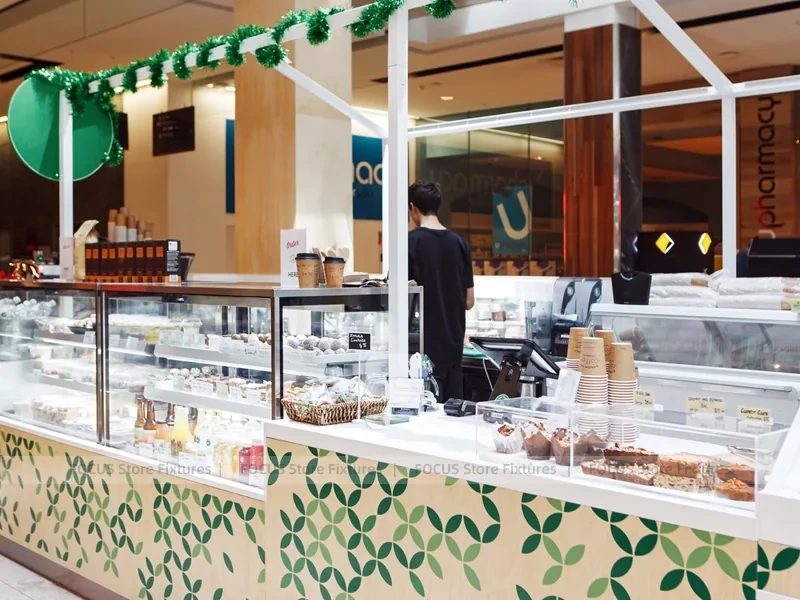 Organic Beverage Nutrition Bar Kiosk