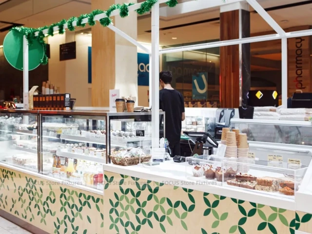 Organic Beverage Nutrition Bar Kiosk