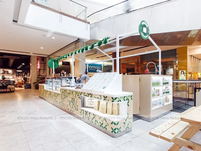 Organic Beverage Nutrition Bar Kiosk