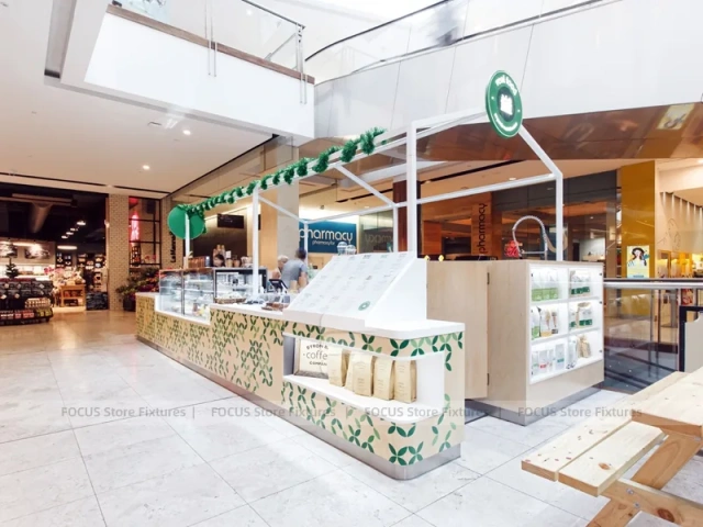 Organic Beverage Nutrition Bar Kiosk