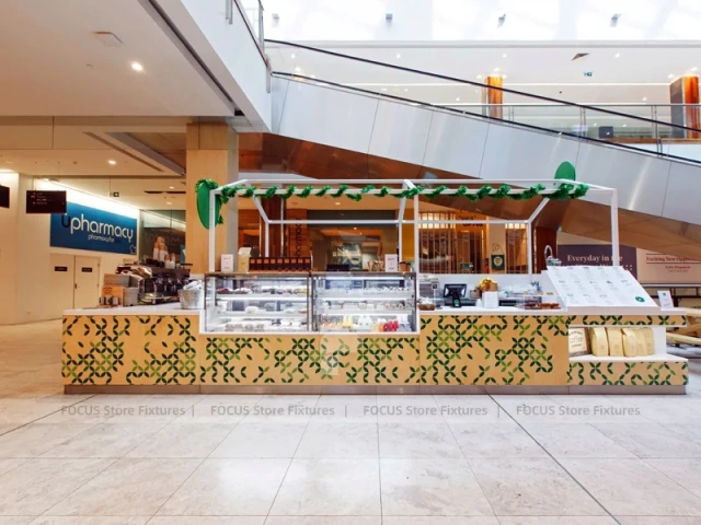 Organic Beverage Nutrition Bar Kiosk