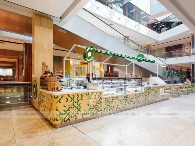 Organic Beverage Nutrition Bar Kiosk