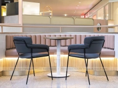 White Coffee Dessert Mall Counter