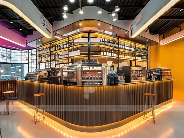 Arch Corner Dessert Beverage Kiosk