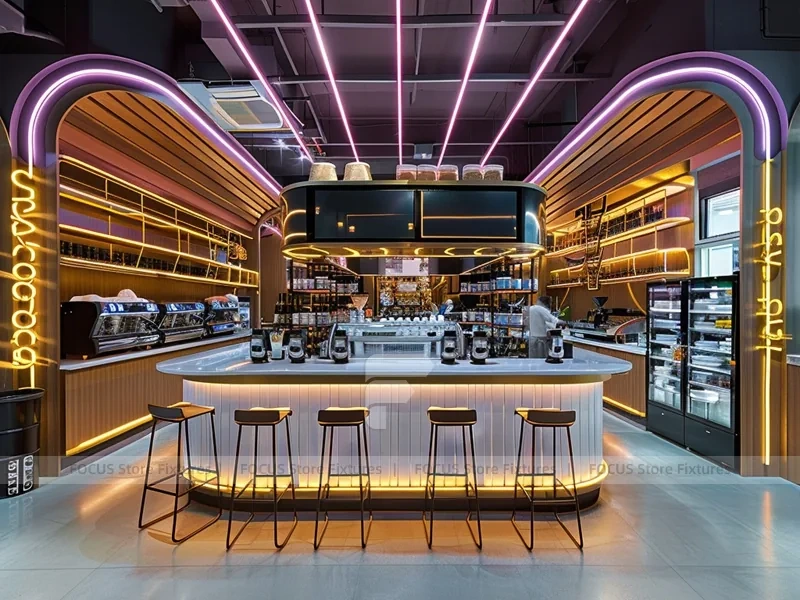 Arch Dessert Beverage Hall Display