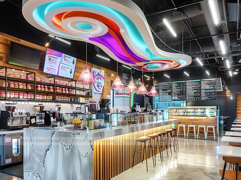 Arch Dessert Beverage Hall Display