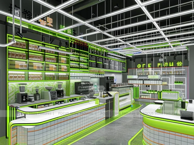 Black Gold Beverage Island Bar Layout