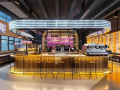 Black Gold Beverage Island Counter