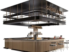 Black Gold Coffee And Tea Island Bar