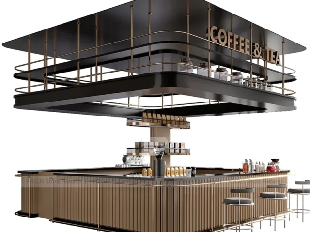 Black Gold Coffee And Tea Island Bar