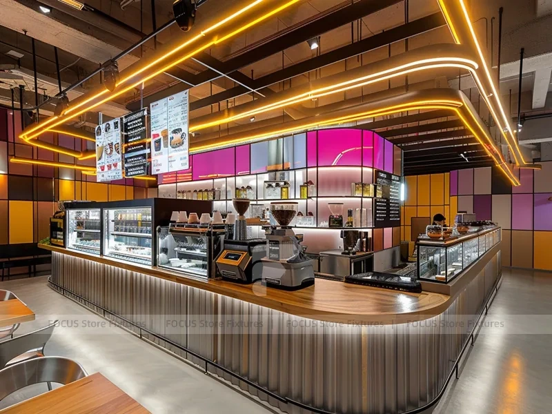 Black Gold Coffee Island Counter