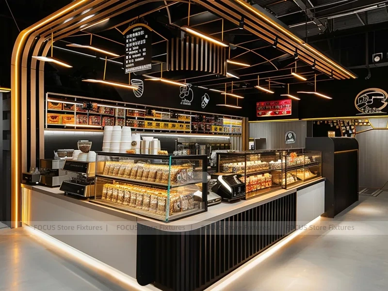 Blue Gold Juice Bar Island Layout