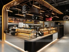 Blue Gold Juice Bar Island Layout