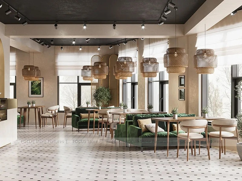 Breakfast Coffee Lounge Seating Layout