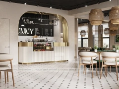 Breakfast Coffee Lounge Seating Layout