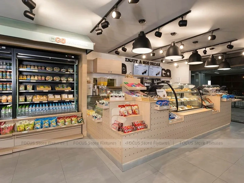 Coffee And Deli Mall Storefront Counter