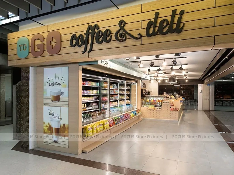 Coffee And Deli Mall Storefront Counter