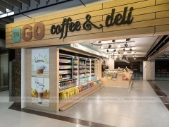 Coffee And Deli Mall Storefront Counter