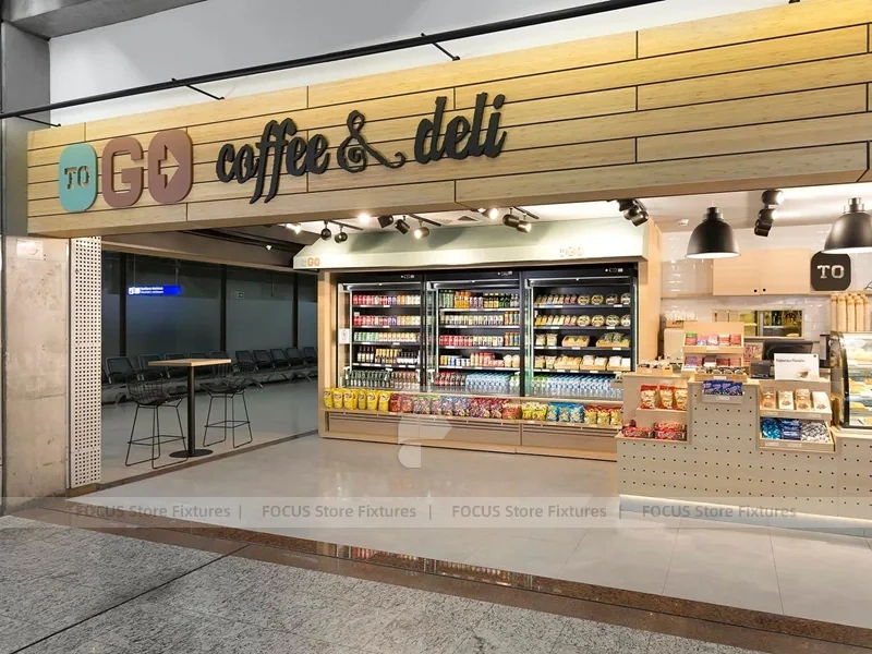 Coffee And Deli Mall Storefront Counter