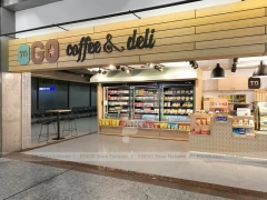 Coffee And Deli Mall Storefront Counter