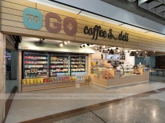 Coffee And Deli Mall Storefront Counter