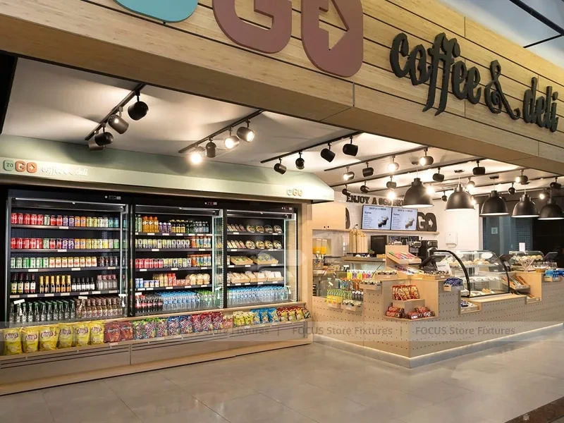 Coffee And Deli Mall Storefront Counter