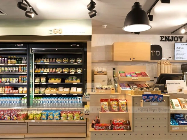 Coffee And Deli Mall Storefront Counter
