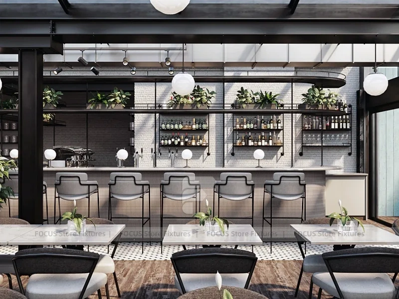 Conservatory Coffee Bar Lounge Layout